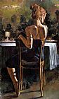 Fabian Perez Cynzia at Las Brujas II painting